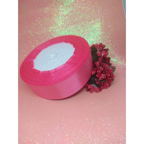 Ленты атласные однотонные 2,5 см, цена за 5 м